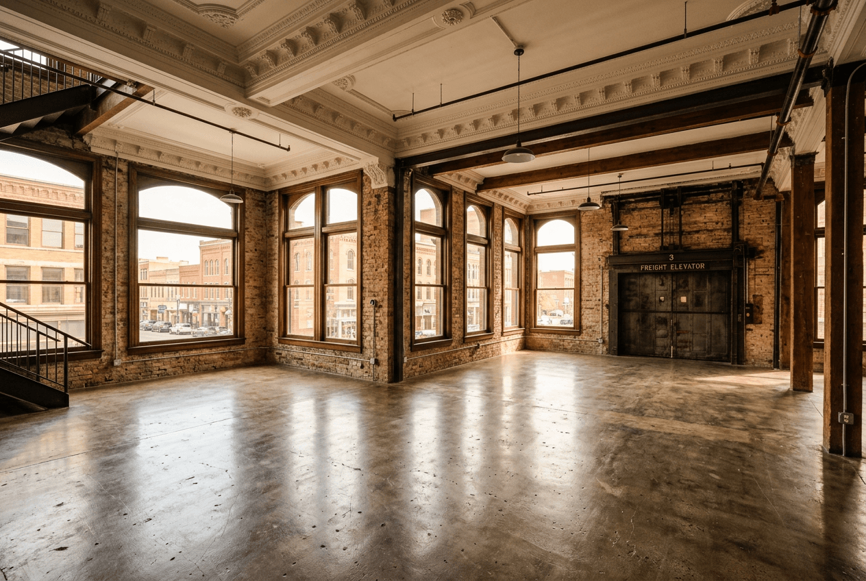 Downtown Commercial Space — For Sale