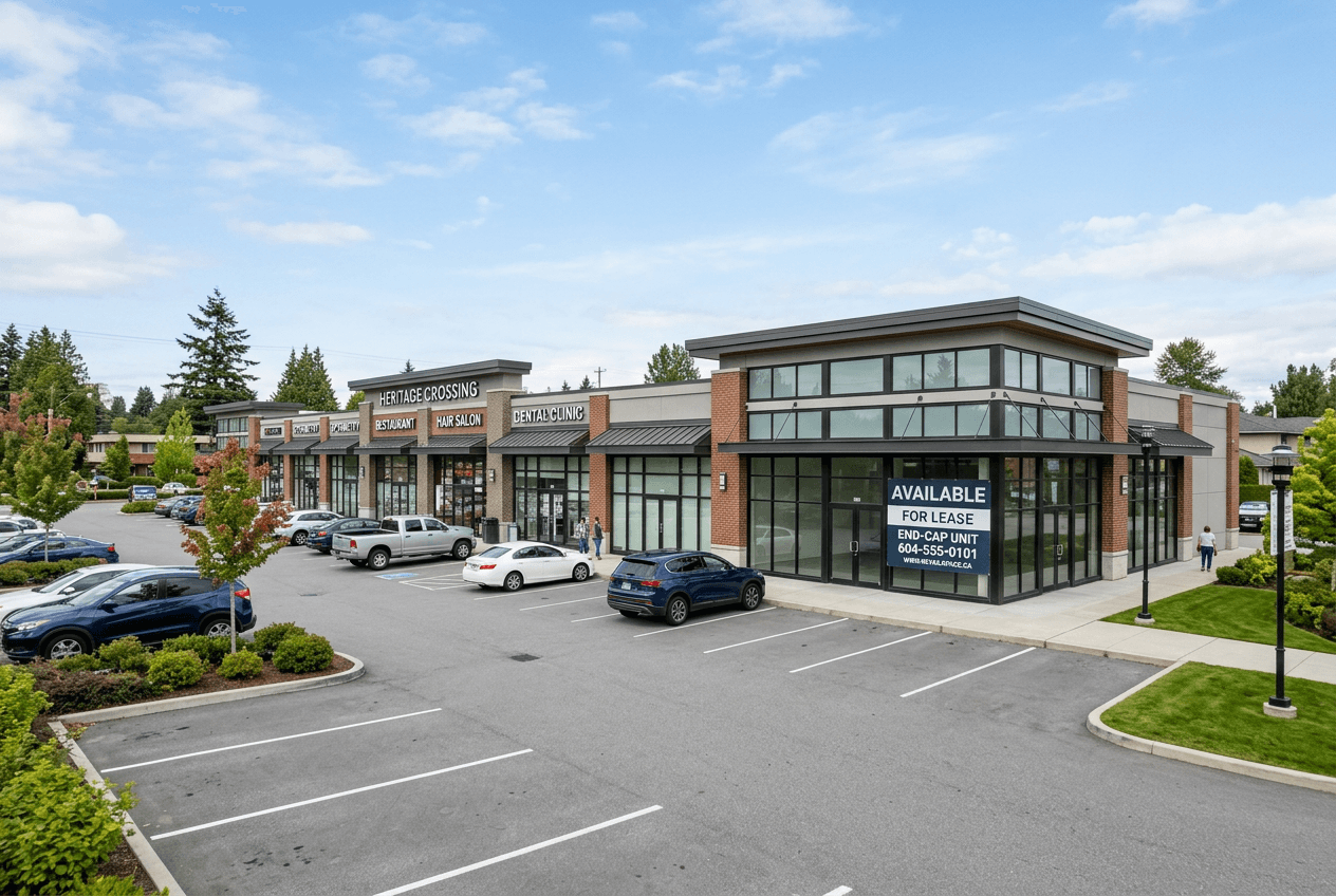 Strip Mall Unit — Suburban High-Traffic